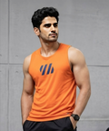 PSC Men’s Dry Fit Sleeveless Gym Vest | Breathable Athletic Workout Vest For Training  & Running (Pack Of 5)
